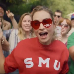 Lily James SMU Sweatshirt Swiped