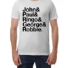 Robbie Williams John Paul Ringo George Robbie Tee