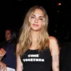 Come Together Cara Delevingne Tank Top