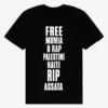 Free Mumia H Rap Palestine Chuck D T-Shirt
