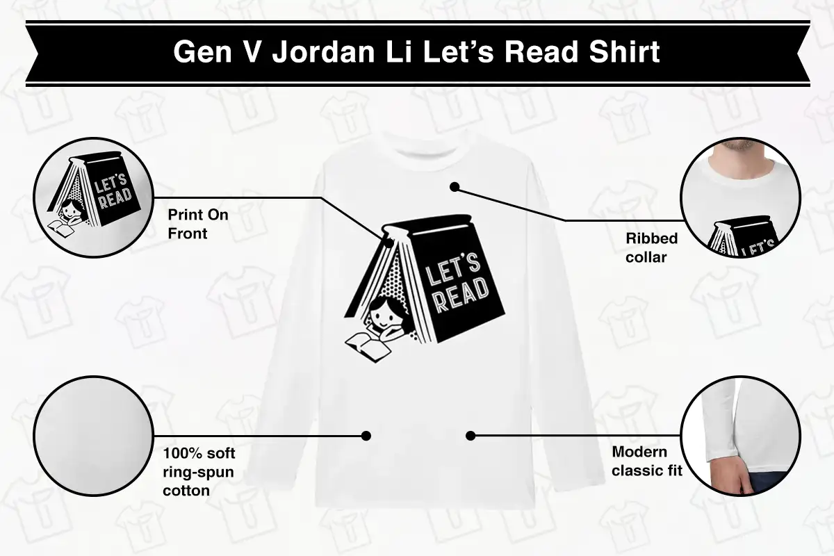 Gen V Jordan Li Let’s Read Shirt