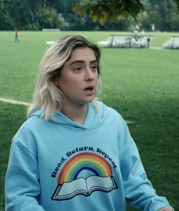 Lizze Broadway Gen V Emma Mayer Read Return Repeat Hoodie