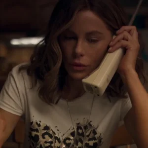 Stolen Girl Maureen Leopard Heart Print T-Shirt