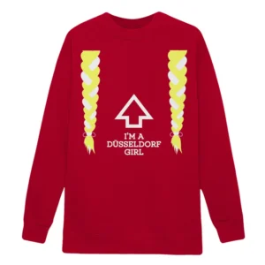 A Very Jonas Christmas Movie I'm A Düsseldorf Girl Nick Jonas Sweatshirt