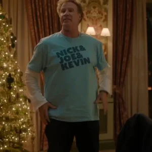 A Very Jonas Christmas Movie Will Ferrell Nick & Joe & Kevin T-Shirt