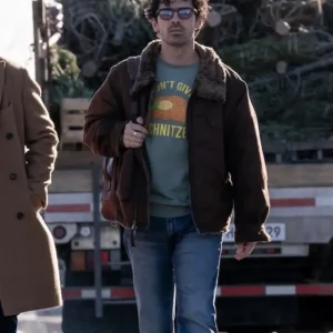 Joe Jonas A Very Jonas Christmas Movie I Don't Give a Schnitzel Sweatshirt