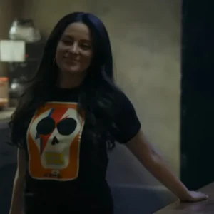 Power Book IV Force Mireya Garcia El Bowie Skull T-Shirt