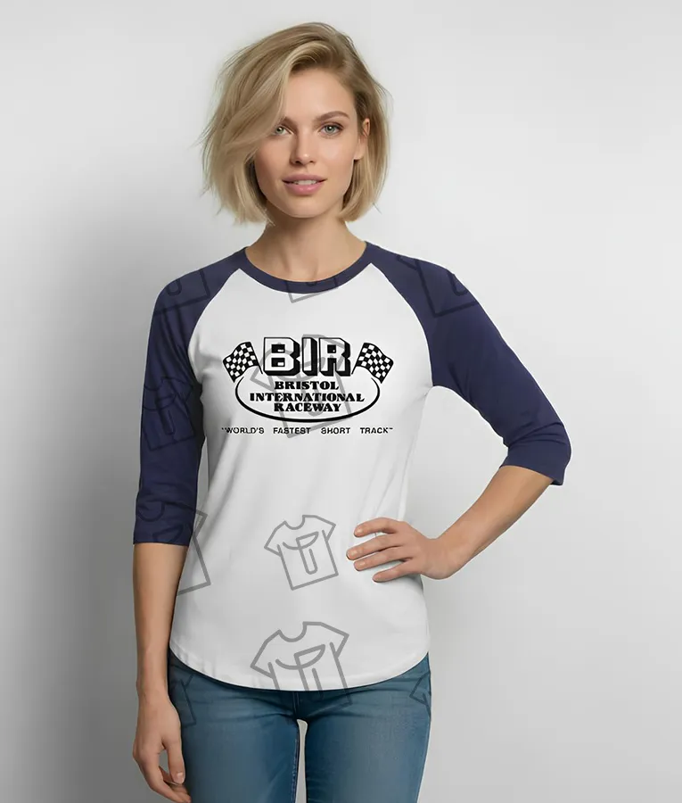 Bristol International Raceway Raglan T-Shirt