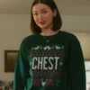 Christmas Chest Sweatshirt Mae-bell Oh. What. Fun.