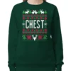 Oh. What. Fun. Maude Apatow Christmas Chest Sweatshirt