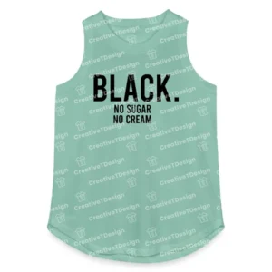 Shanti Page Power Book IV Force Black No Sugar No Cream Tank Top