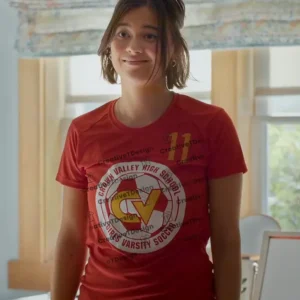 Alice Shrinking Crown Valley High School Girls Varsity Soccer T-Shirt