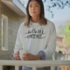 Shrinking Christa Miller Raison D'etre Sweatshirt