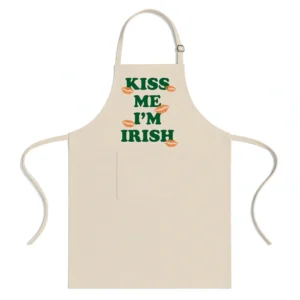 The Family McMullen Kiss Me I'm Irish Patrick Apron