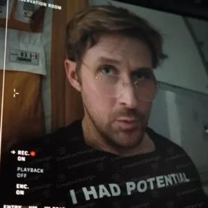 Project Hail Mary Ryan Gosling I Had Potential T-Shirt