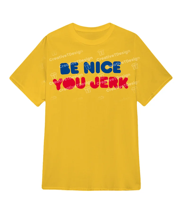 Shrinking Christa Miller Be Nice You Jerk Tee
