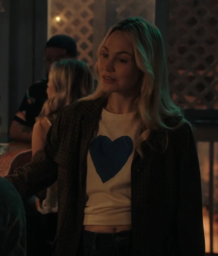 Adelaide Clemens Blue Heart T-Shirt RJ Decker