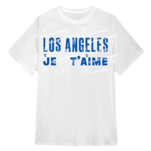 Los Angeles Je T’aime Christa Miller Shirt Shrinking