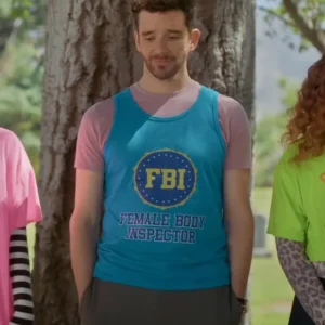 Michael Urie Shrinking Female Body Inspector Tank Top