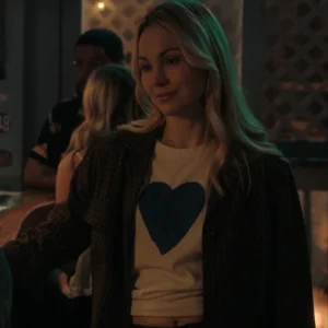 RJ Decker Catherine Delacroix Blue Heart T-Shirt