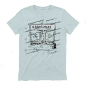 The Boulevard Coffee Shop RJ Decker Catherine T-Shirt