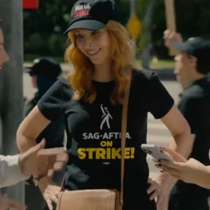 The Comeback Valerie Cherish SAG AFTRA on Strike T-Shirt