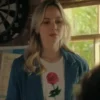 Adelaide Clemens RJ Decker Red Rose T-Shirt