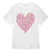Daredevil Born Again Kirsten Je T'aime Heart Tee