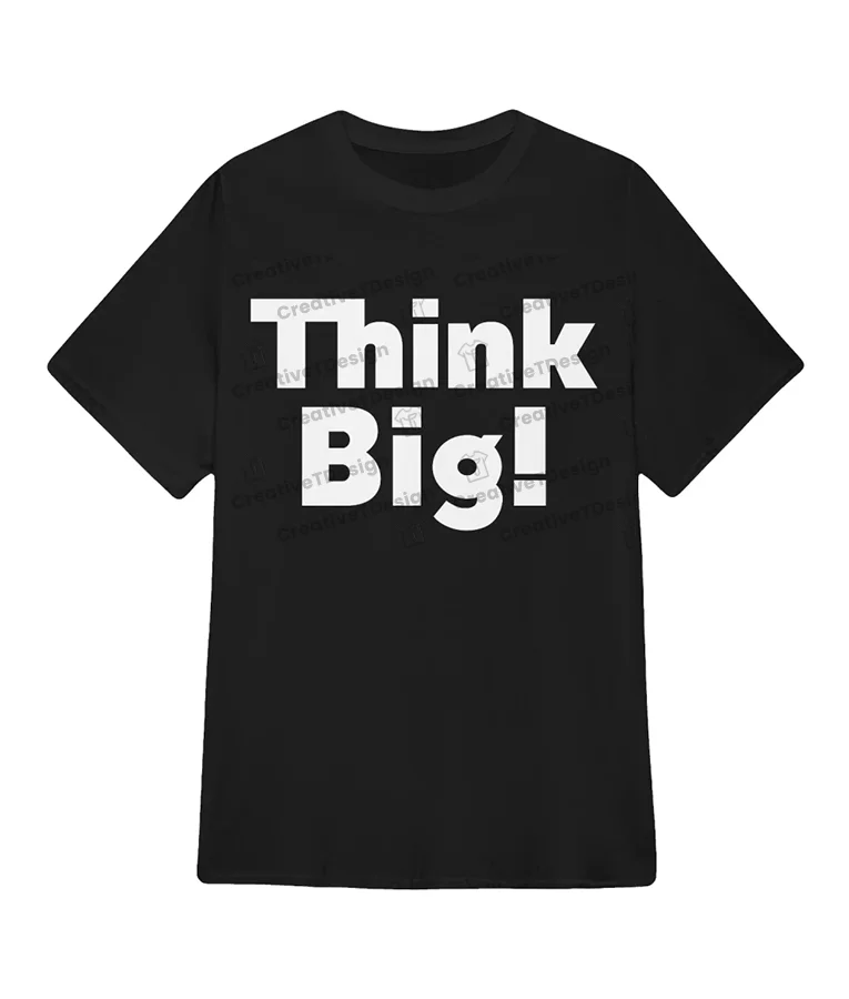 Frances Jones Crackhead Think Big! T-Shirt