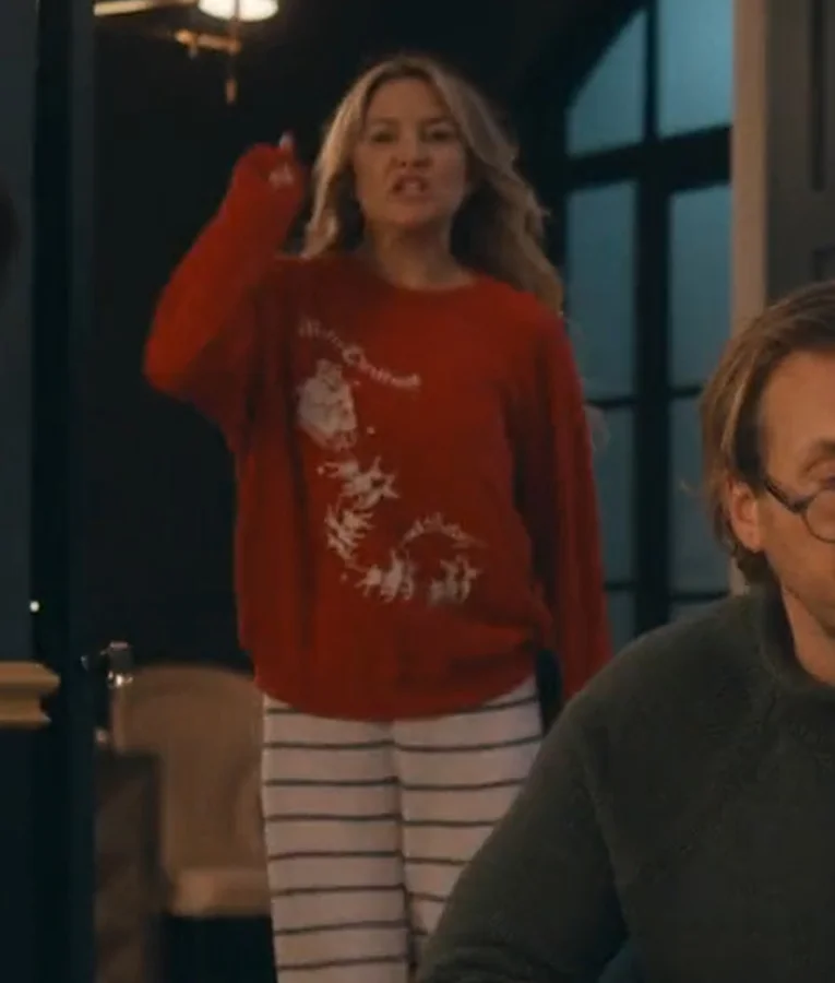 Kate Hudson Running Point Merry Christmas Sweatshirt