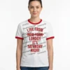 Live From Londoy It's Saturday Night Ringer Tee