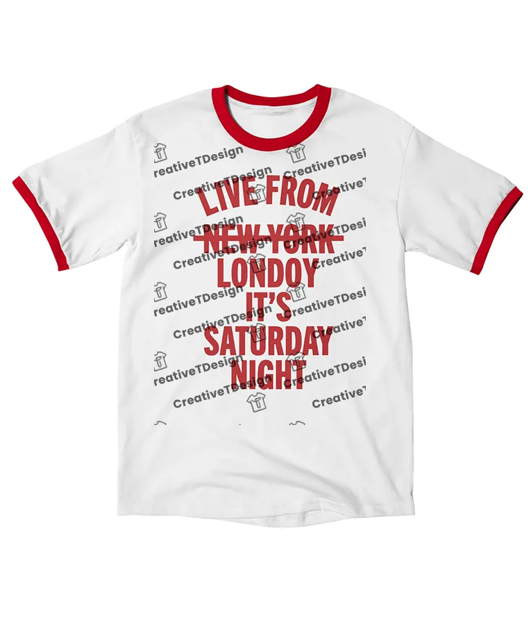 Live From New York Londoy It's Saturday Night T-Shirt