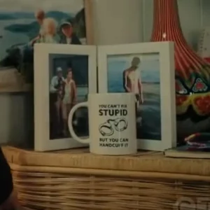 RJ Decker You Can't Fix Stupid But You Can Handcuff It Mug