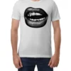 Dallas Cowboys Cheerleaders Kevin Ozowski Black & White Lips T-Shirt