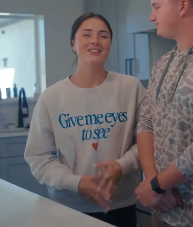 Dallas Cowboys Cheerleaders Reece Weaver Give Me Eyes to See Sweatshirt