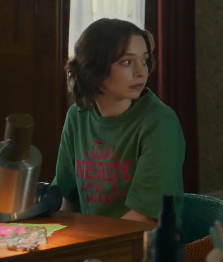 Talk Nerdy to Me Emma Myers T-Shirt A Good Girl's Guide to Murder