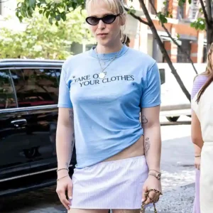 Tommy Dorfman Take Off Your Clothes T-Shirt