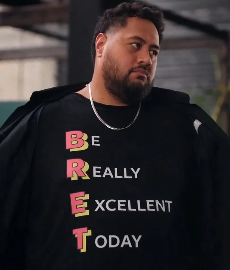 Be Really Excellent Today Brett T-Shirt Colin from Accounts