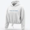 Caitlin Clark Shoot More Threes Cropped Hoodie