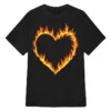 All American Lena Croft Fire Heart T-Shirt - Image 2