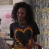 Croft Fire Heart Lena Tee All American