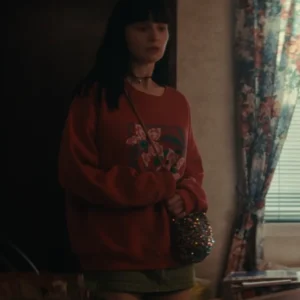 Furious Catherine Red Floral Sweatshirt