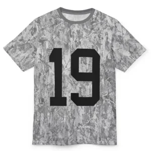 Paul 19 Number Baggy Camo T-Shirt Jersey Shore Family Vacation