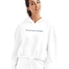 Shoot More Threes Crop Hoodie
