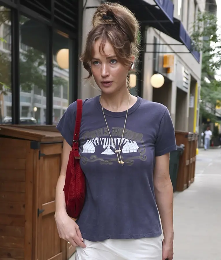 Stevie Wonder Jennifer Lawrence T-Shirt