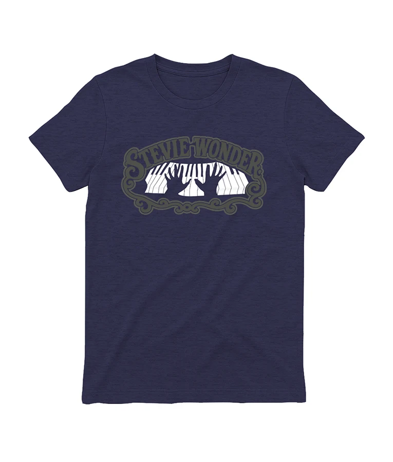 Stevie Wonder Piano Hands T-Shirt Jennifer Lawrence