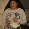 Survival of the Thickest Mavis Beaumont New York Sweatshirt