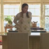 The Five-Star Weekend Jennifer Garner Marigold Print Apron