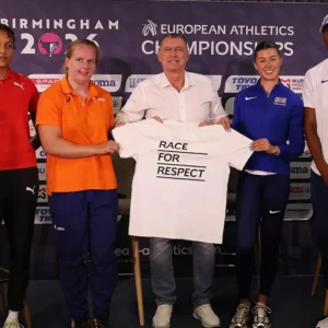 27th European Athletics Championship Race for Respect T-Shirt