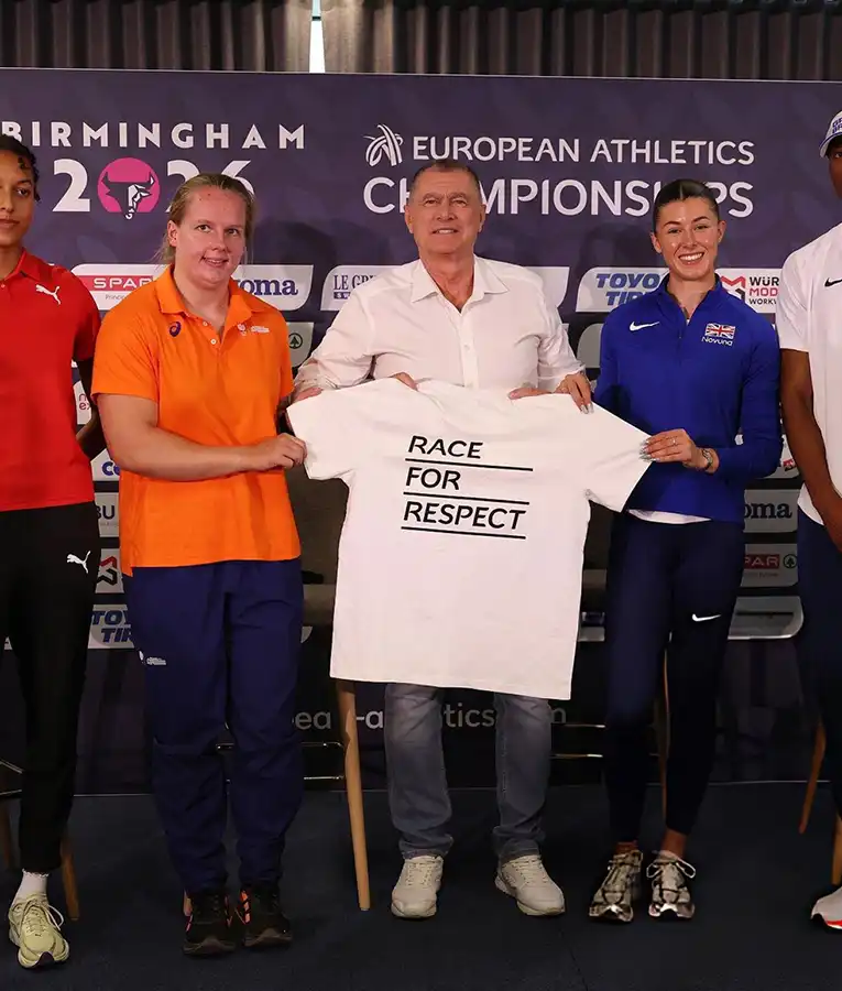 27th European Athletics Championship Race for Respect T-Shirt
